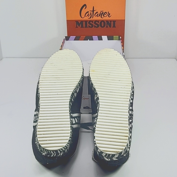 Missoni LOGO black and white sport gym shoes 39 - Picture 9 of 12